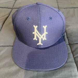 Navy Blue New York “Baseball” Giants/Mets Snapback Cap